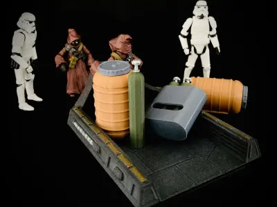 CUSTOM CARGO SLED 3D print model