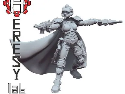 Heresylab - Sauberung Full Team 19 models 3D print model