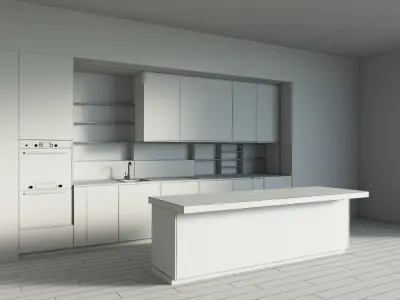24-Kitchen12 glossy 2 3D model