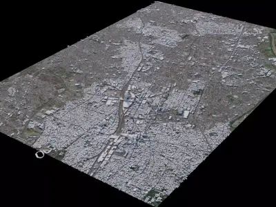 Saitama - Japan 3D model