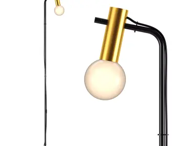 Nude Floor Lamp by ledsc4 3D model