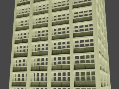 Building tall 3D model