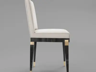 Benoit Dining Chair 3D model