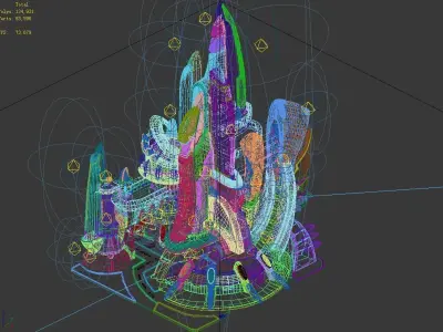 City State Fleet - Landlord Building 09 3D model