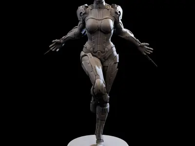 CyberJagg04 for 3d Print 3D print model