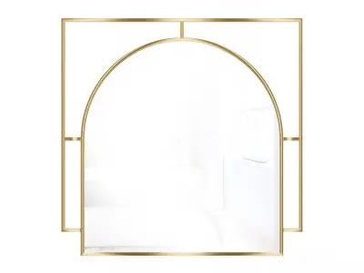 Mirror in a metal frame GZ-M1034 3D model