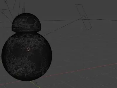 Unified bb 8 3D model 3D model