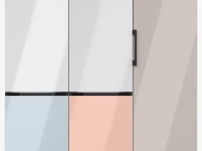 Samsung Refrigerator Collection 04 3D model