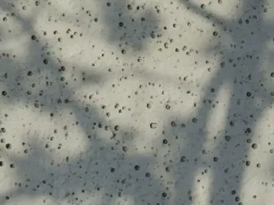 Two Seamless Concrete Wall With Airholes Textures Texture