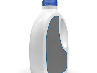 Bottle Detergent 02 3D model