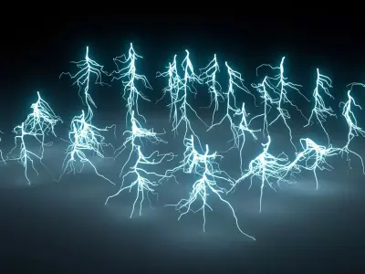 Lightning Pack v16 3D model