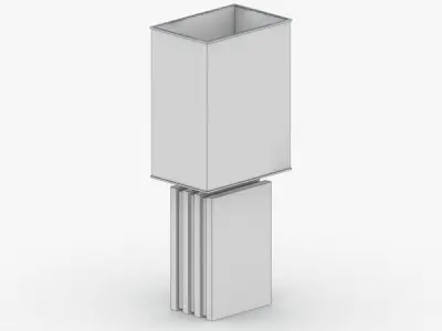 1399 - Table Lamp Low-poly 3D model