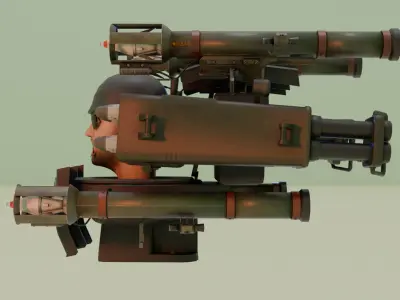 multi  rocketeer skibidi toilet 3D model