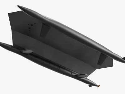  Radar-Evasive Military Ship Gray 