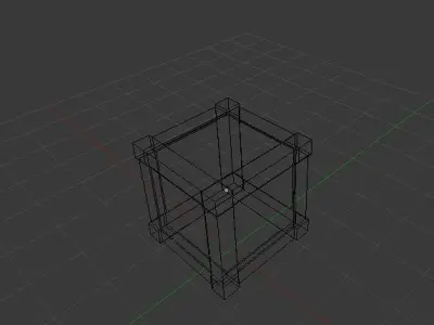 Wood Checkout Free low-poly 3D model