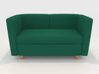Sofa 2 Seater 5 3D model