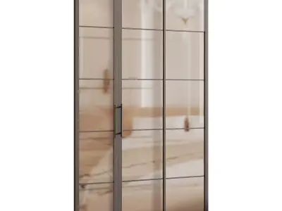  Interior door 15 Low-poly 3D model