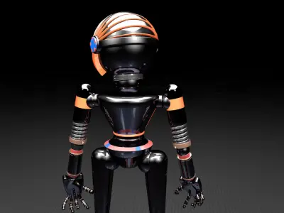 Humanoid HI resolution 3D model