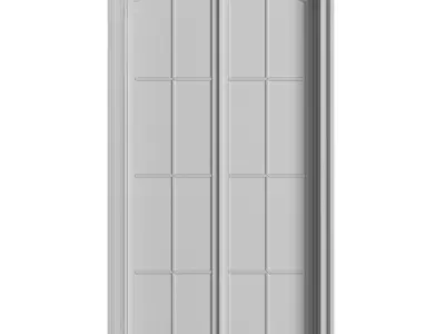 Arched Exterior Window 3D model purchase