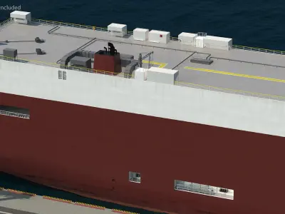  Car Carrier Cargo Ship 