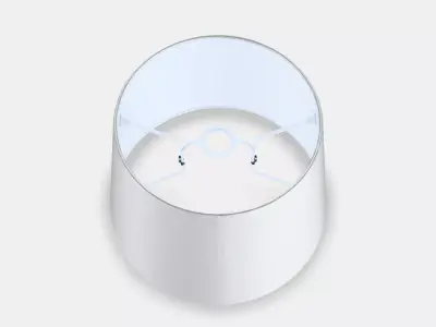 SKOTTORP Lamp shade Low-poly 3D model
