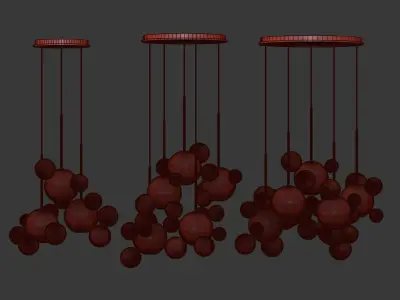 Giopato Coombes Bolle Circular 14 24 34 Bubbles Set 3D model