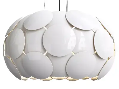CUMULUS HUMILIS CHANDELIER Low-poly 3D model