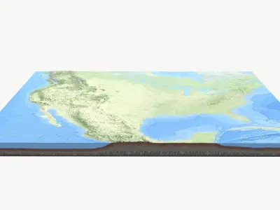  Usa Premium quality topo map 