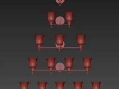 Possini Euro Design light 3D model