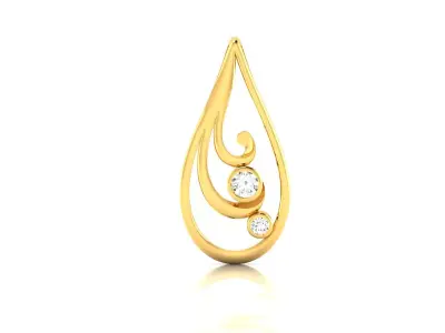 Women Pendants 3dm STL OBJ FBX Render Details 3D print model 13