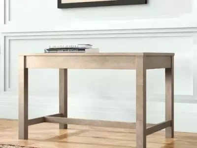 Natural Maple Vanguard Wood Bench Free 3D model