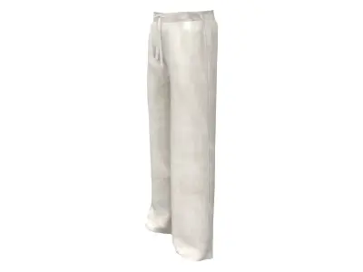 Mens Summer - Beach Pants Low-poly 3D model