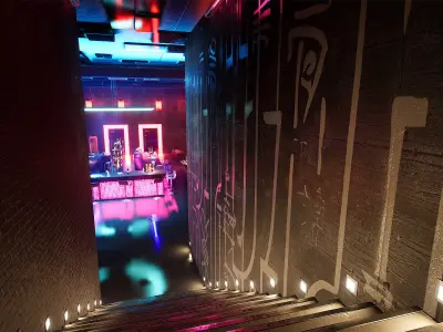 Tokyo Nightclub 3D model