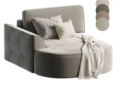 Canape Space M 3D model