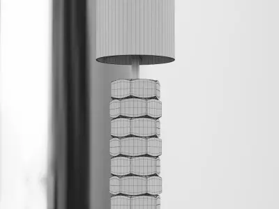 Table lamp Screw 3D model