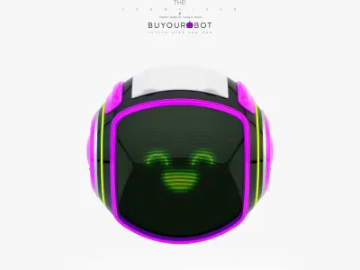 Dog walker II bot 3D model