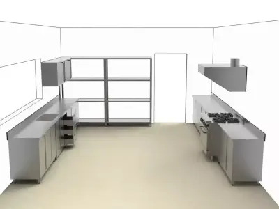 kitchen 19 3D model