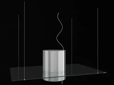 Modern Kitchen Lamp 3D model