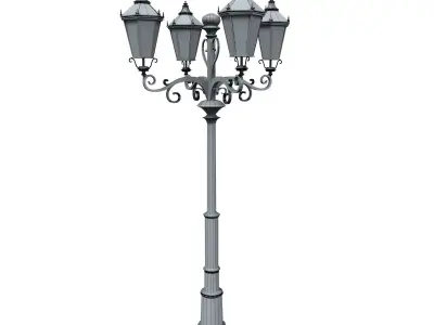 Lamppost 3D model