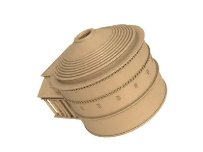 Roman Pantheon Building 3D model