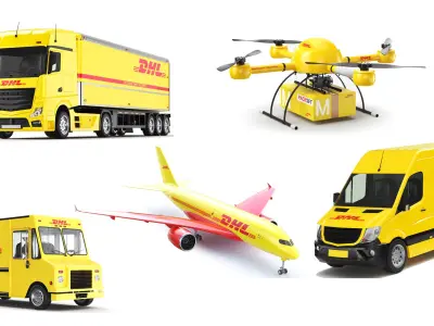  Detailed Large DHL Delivery Vehicles 