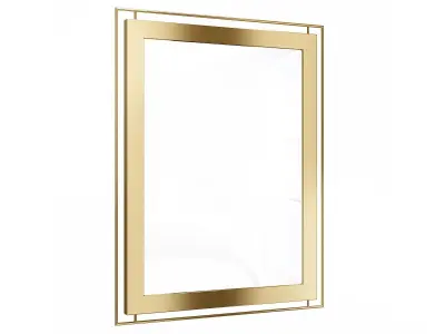 Mirror in a metal frame GZ-M1098 3D model