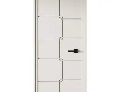 GK 663 Interior Door 23 3D model