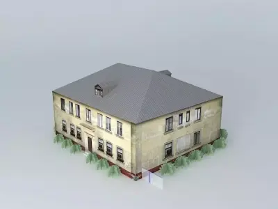 Riga Ieriku street 13 Free 3D model