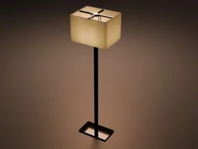 Modern Floor Lamp 3D Model 3D model