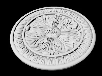 rosette dekor 3D model 34