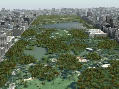 New York Central Park 3D model