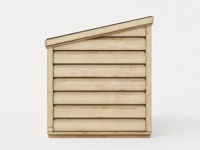 Storage Chest Low-poly 3D model