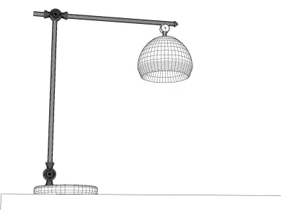 Bed Side Lamp 3D model