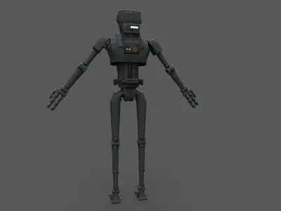 New Republic Security Droid 3D model